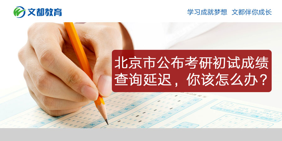 北京宣布推迟研究生入学考试查询结果